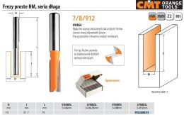 CMT FREZ HM D=10 I=31,7 L=74 S=12 PROSTY, DŁUGI.