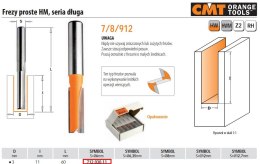 CMT FREZ HM D= 3 I=11 L=60 S=6 PROSTY, DŁUGI.