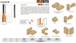 CMT FREZ HM D=24 I=20 L=50 S=8 PROSTY, KRÓTKI.