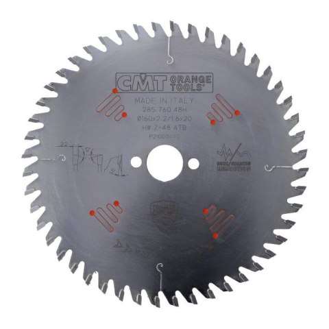 CMT PIŁA HM D=160 F=20 Z=482,2/1,6 ATB