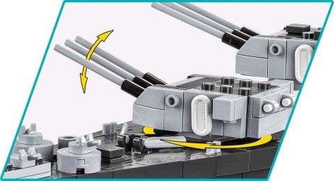 Klocki Historical Collection Battleship Missouri (BB-63)