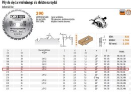 CMT PIŁA HM 200x30x2,8/1,8 Z=24%%% CIĘCIE WZDŁUŻNE...