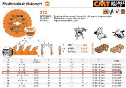 PIŁA UNIWERSALNA ITK D=165 F=20 Z=36 K=1,7/1,1 ULTRACIENKA