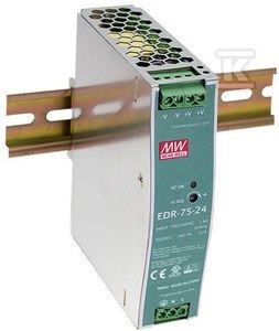 ZASIL.NA SZYNĘ DIN 75W 24V 3.2A