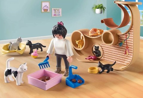 Zestaw z figurkami My Life 71744 Kocia kawiarnia