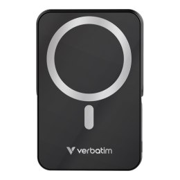 Powerbank Verbatim Charge 'n' Go Magnetic Wireless with Stand 10000mAh USB-C PD 3.0 Black