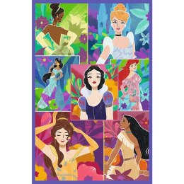 Puzzle 3x80 elementów Księżniczki i przyjaciółki Disney