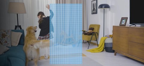 Kamera IP Reolink E340 wewnętrzna obrotowa 5MPx WiFi biała