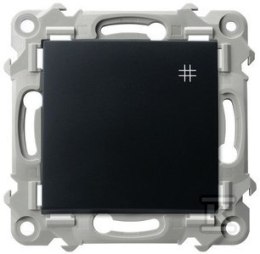 ŁĄCZ.KRZYŻ. CZARNY METALIK SZAFIR