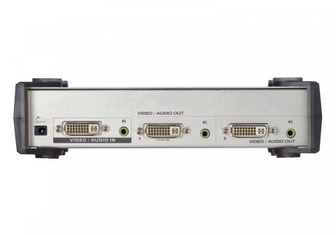 Rozdzielacz 2-port DVI/Audio Splitter