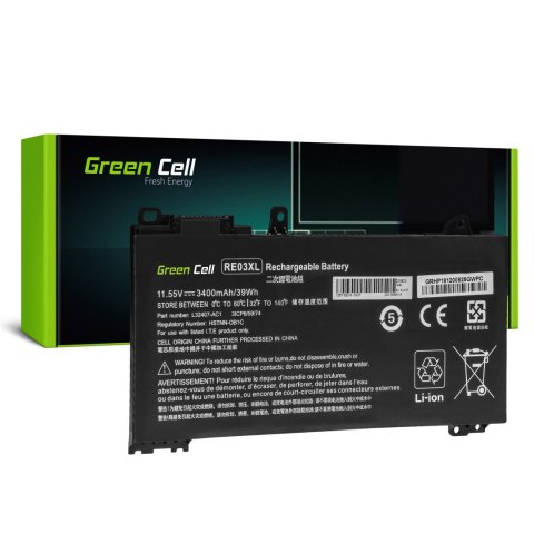 Green Cell bateria RE03XL do HP ProBook 430 G6 G7 440 G6 G7 445 G6 G7 450 G6 G7 455 G6 G7 445R G6 455R G6
