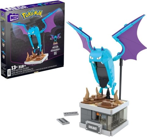 Klocki Mega Pokemon Golbat z ruchem