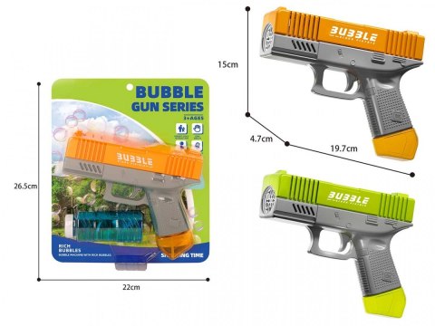 Pistolet na bańki mydlane + płyn