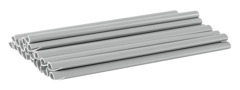 C.KLIPSY DO TAŚMY OGRODZENIOWEJ SZARE /10szt.