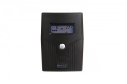 UPS Line-Ineractive LCD BASIC, 800VA/480W, 1x12V/9A, AVR, 2x Schuko CEE 7/3