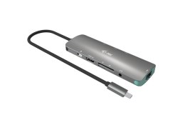 Zestaw Stacja dokująca USB-C Metal Nano 4K HDMI LAN z Power Delivery 100W + Ładowarka 100W