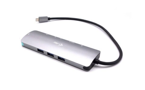 Zestaw Stacja dokująca USB-C Metal Nano 4K HDMI LAN z Power Delivery 100W + Ładowarka 100W