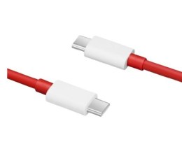 Kabel USB Typ C do USB Typ C (12A) 1M czerwony