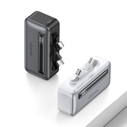 Powerbank 4500mAh 20W USB-C/Lightning Fast Charge szary