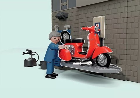 Zestaw figurek Vespa 71620 Garaż Vespy z lat 60-tych