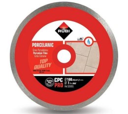 RUBI TARCZA DIAMENTOWA CPC 180 x 25,4mm PRO DO GRESU PORCELANOWEGO