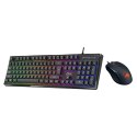 Genius GX GAMING Scorpion KM-GX6 Zestaw klawiatur przewodowa (USB) CZ/SK, czarna do gry