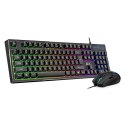 Genius GX GAMING Scorpion KM-GX6 Zestaw klawiatur przewodowa (USB) CZ/SK, czarna do gry