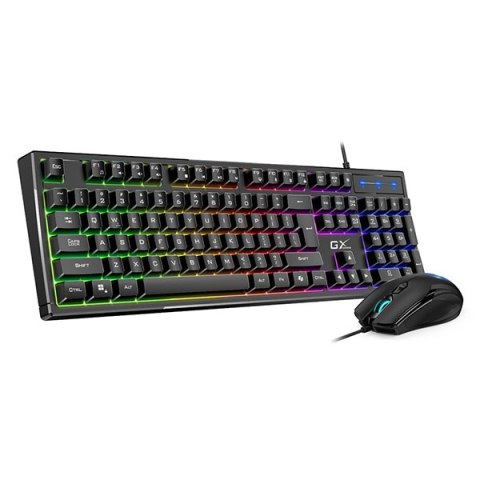 Genius GX GAMING Scorpion KM-GX6 Zestaw klawiatur przewodowa (USB) CZ/SK, czarna do gry
