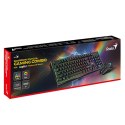 Genius GX GAMING Scorpion KM-GX6 Zestaw klawiatur przewodowa (USB) CZ/SK, czarna do gry