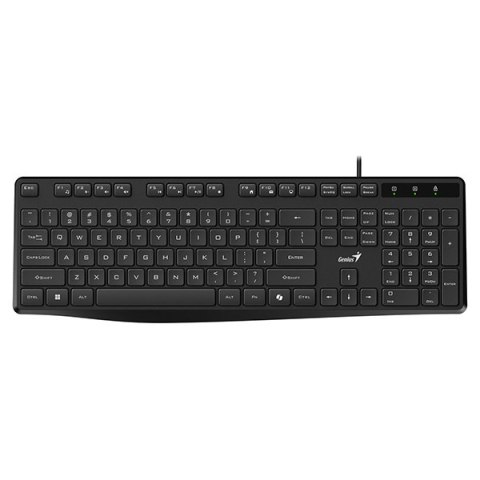 Genius KB-117S COPILOT klawiatura przewodowa (USB) CZ/SK, czarna