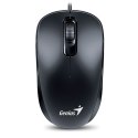 Genius DX-110 Mysz przewodowa, czarna, 1200DPI, USB-C