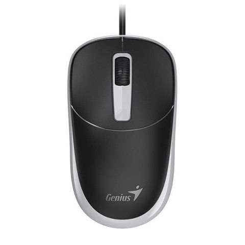 Genius DX-123 Mysz przewodowa, czarno-szara, 1200DPI