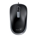 Genius DX-125S Mysz przewodowa, czarno-szara, 1200DPI