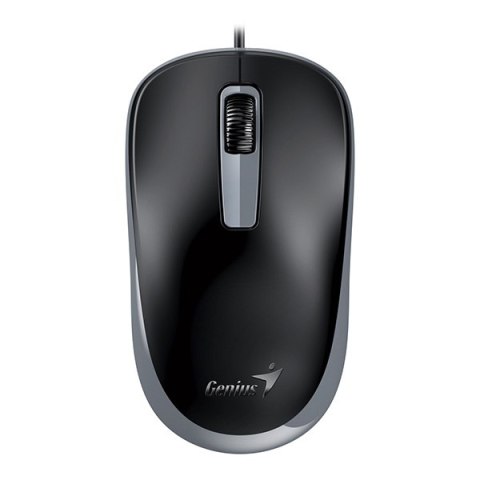 Genius DX-125S Mysz przewodowa, czarno-szara, 1200DPI