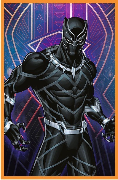 Puzzle 3x80 elementów Dni pełne akcji Avengers