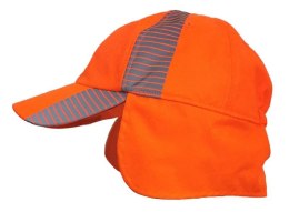 BETA CZAPKA OSTRZEGAWCZA Z OSŁONĄ KARKU POMARAŃCZOWA