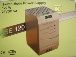 KSE 12024 230/24VDC 5A-ZASILACZ IMPULSOW