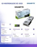 Karta graficzna GeForce RTX 5070 EAGLE OC ICE SFF 12G 192BIT GDDR7 3DP/HDMI