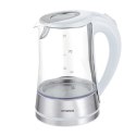 Szklany czajnik elektryczny VK-4017 W, 2200W, biała, Orava