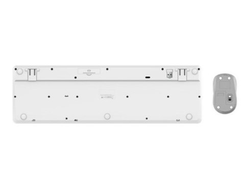 Zestaw klawiatura + mysz Ody II bezprzewodowa biała