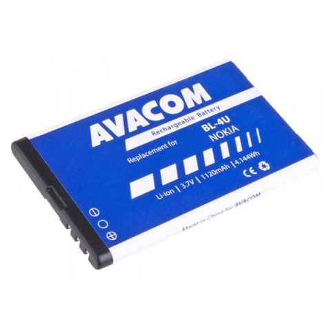 Avacom baterie dla Nokia 5530, CK300, E66,05530, E75, 5730, Li-Ion, 3.7V, GSNO-BL4U-S1120A, 1120mAh, 4.1Wh