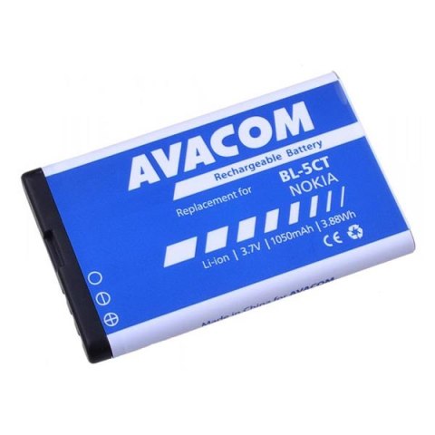 Avacom baterie dla Nokia 6303, 6730, C5, Li-Ion, 3.7V, GSNO-BL5CT-S1050A, 1050mAh, 3.9Wh