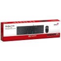 Genius SlimStar C126 COPILOT zestaw klawiatura przewodowa (USB) CZ/SK, czarna z optyczną myszką, niski profil