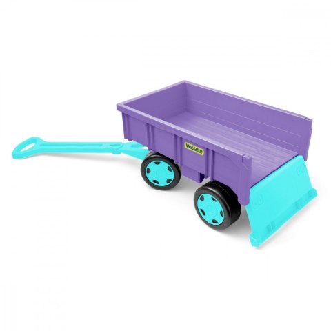 Wózek przyczepa Gigant fioletowy