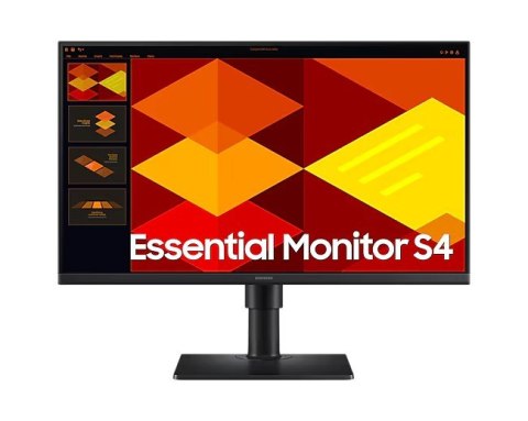 Monitor 24 cale S40GD IPS 1920x1080 FHD 16:9 2xHDMI 1xDP 2xUSB-A 2.0 1xUSB-B 5ms 100Hz HAS+PIV głośniki płaski 3YOn-Site (LS24D4