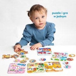 Puzzle Pojazdy małe i duże