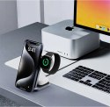 LC-MC312 Slim 3w1 ładowarka bezprzewodowa MagSafe Qi2 15W + ładowarka PD 30W + Etui