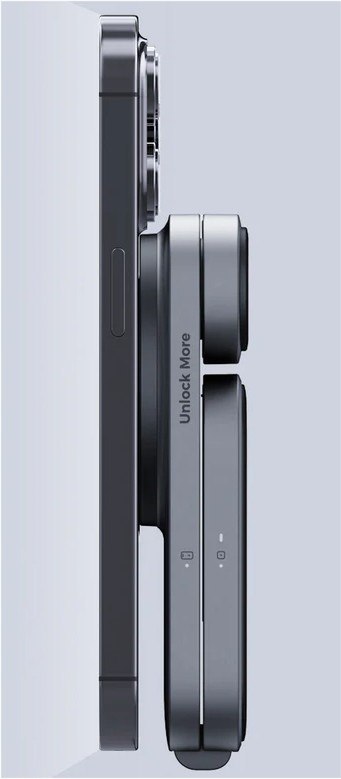 LC-MC312 Slim 3w1 ładowarka bezprzewodowa MagSafe Qi2 15W + ładowarka PD 30W + Etui