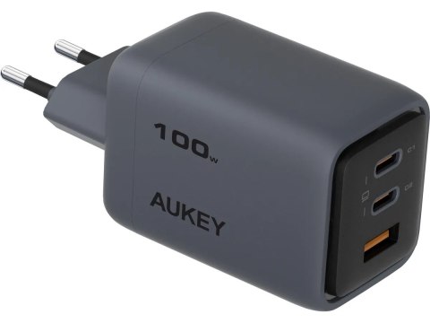 PA-C5 ładowarka sieciowa 3xUSB (2xUSB-C i 1xUSB-A) 100W 5A QC5.0 PD3.0 AFC PPS FCP SCP