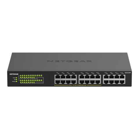 Switch niezarządzalny Netgear GS324P 24x 10M/100M/1G (16x PoE+ 190W)